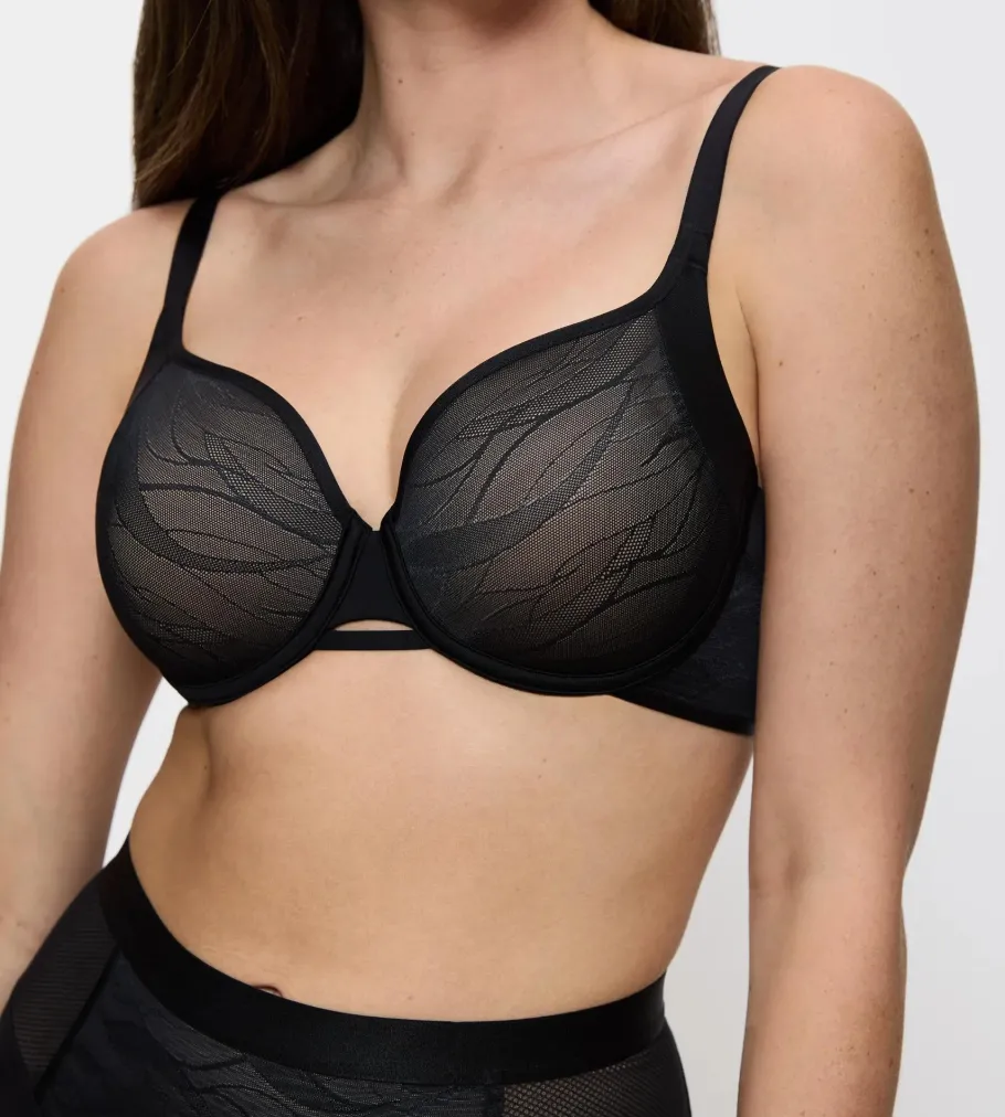 Fuller Cups|Underwired Bras>Triumph AIRY SENSATION Black
