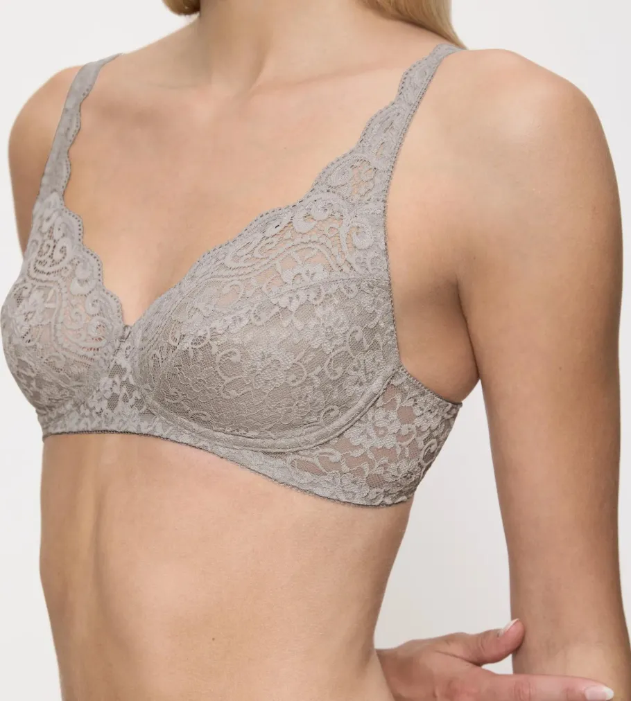 Fuller Cups|Non-wired Bras>Triumph AMOURETTE Silentgrey