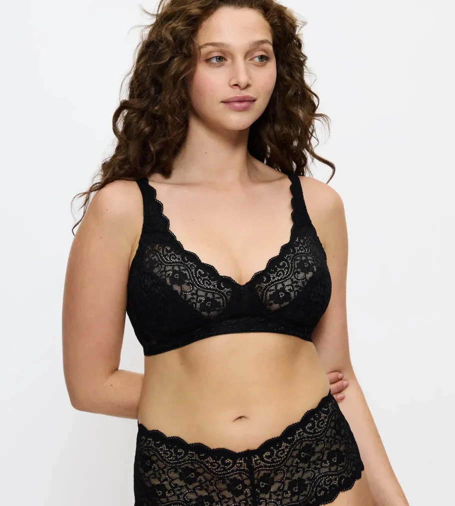 Fuller Cups|Non-wired Bras>Triumph AMOURETTE Black