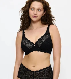 Fuller Cups|Underwired Bras>Triumph AMOURETTE Black