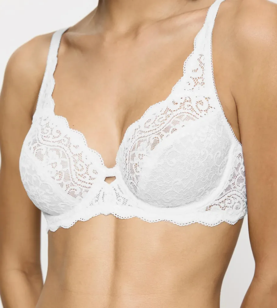 Fuller Cups|Underwired Bras>Triumph AMOURETTE White