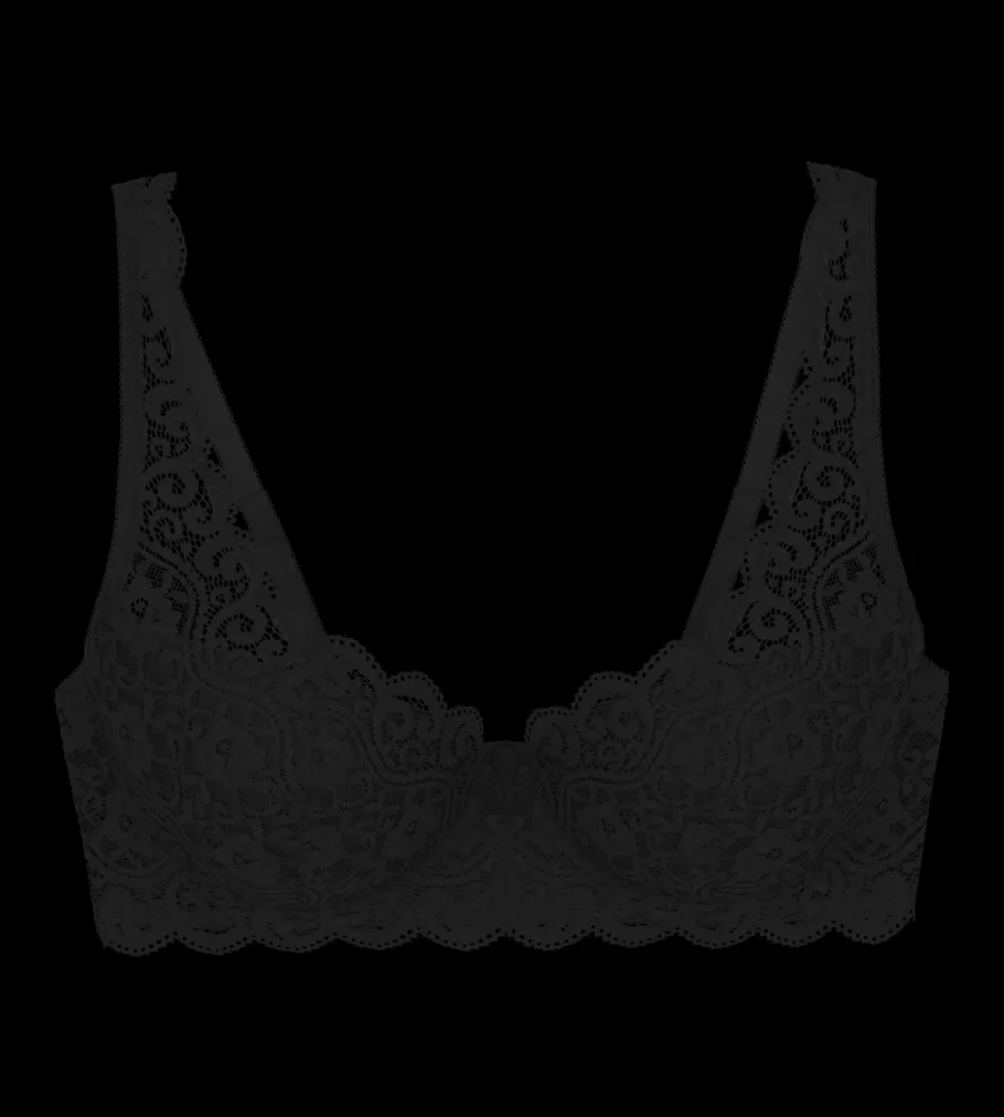Fuller Cups|Underwired Bras>Triumph AMOURETTE Black