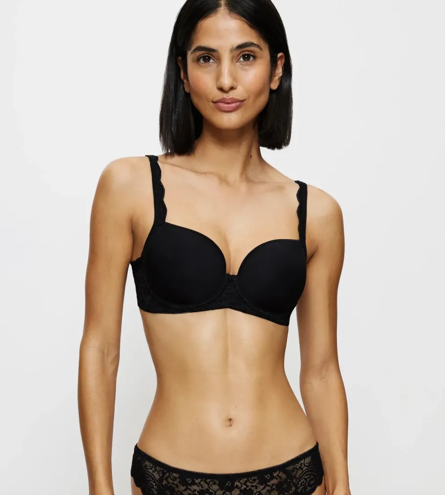 Fuller Cups|Underwired Bras>Triumph AMOURETTE Black