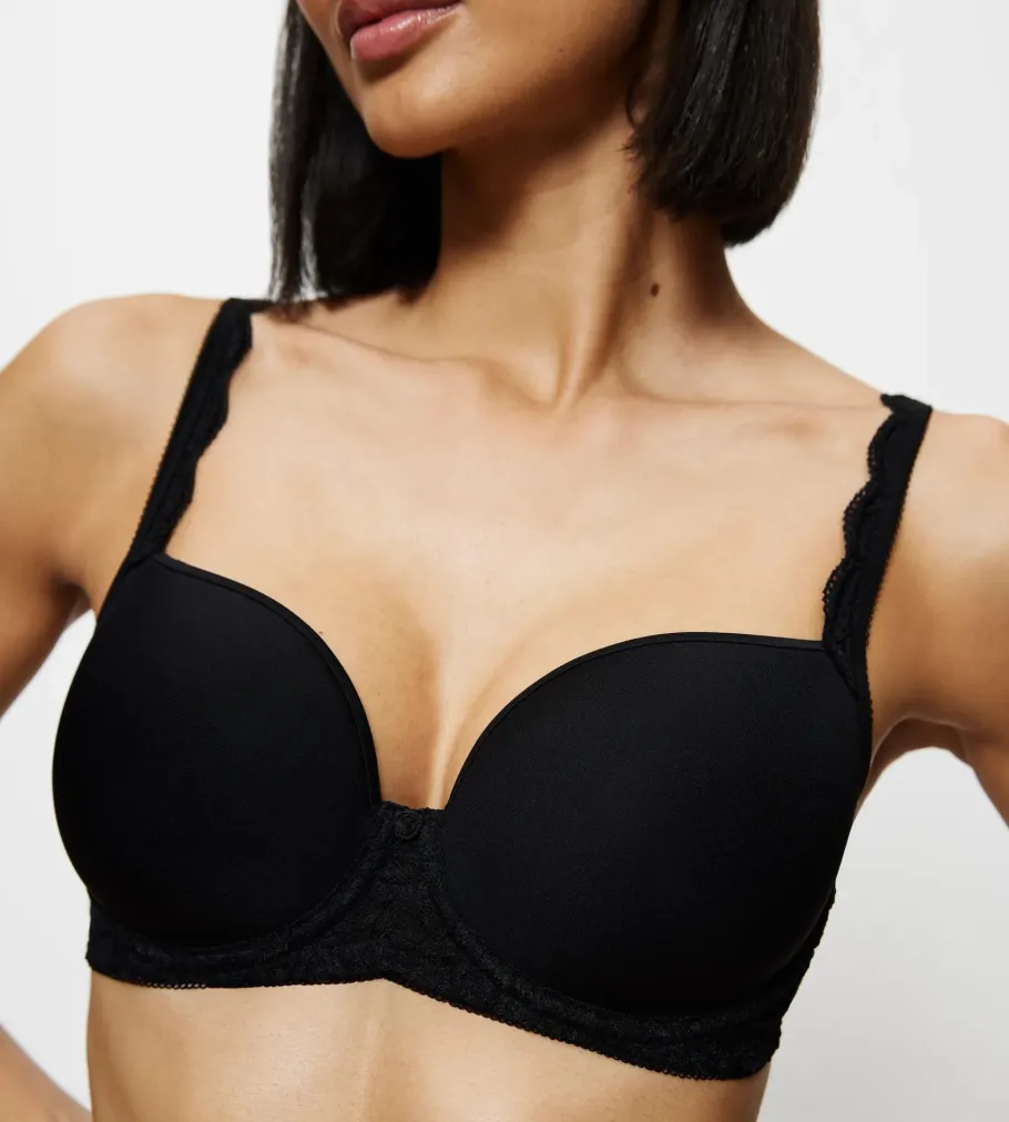 Fuller Cups|Underwired Bras>Triumph AMOURETTE Black