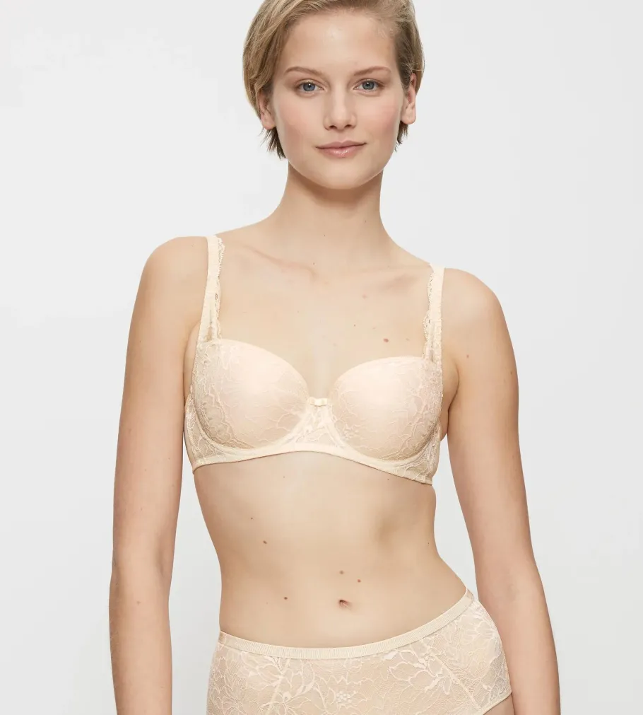 Fuller Cups|Underwired Bras>Triumph AMOURETTE CHARM CreamyDream