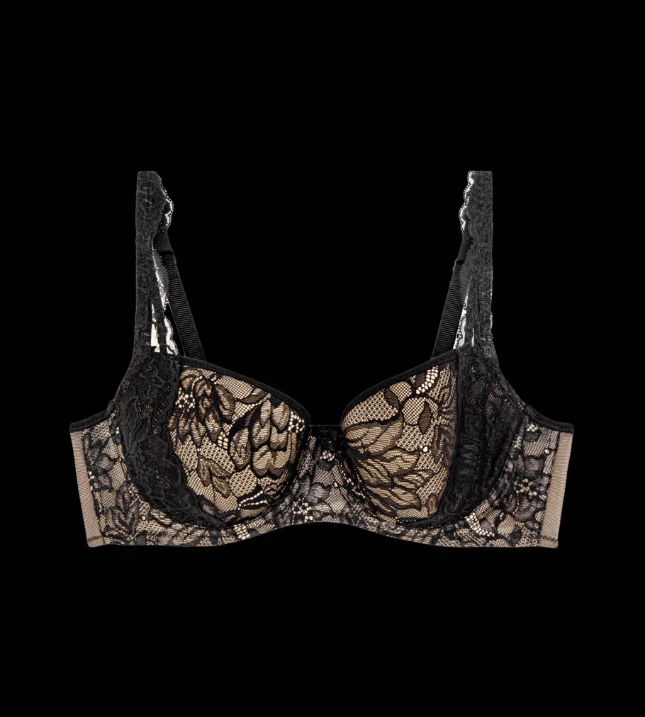 Fuller Cups|Underwired Bras>Triumph AMOURETTE CHARM Black