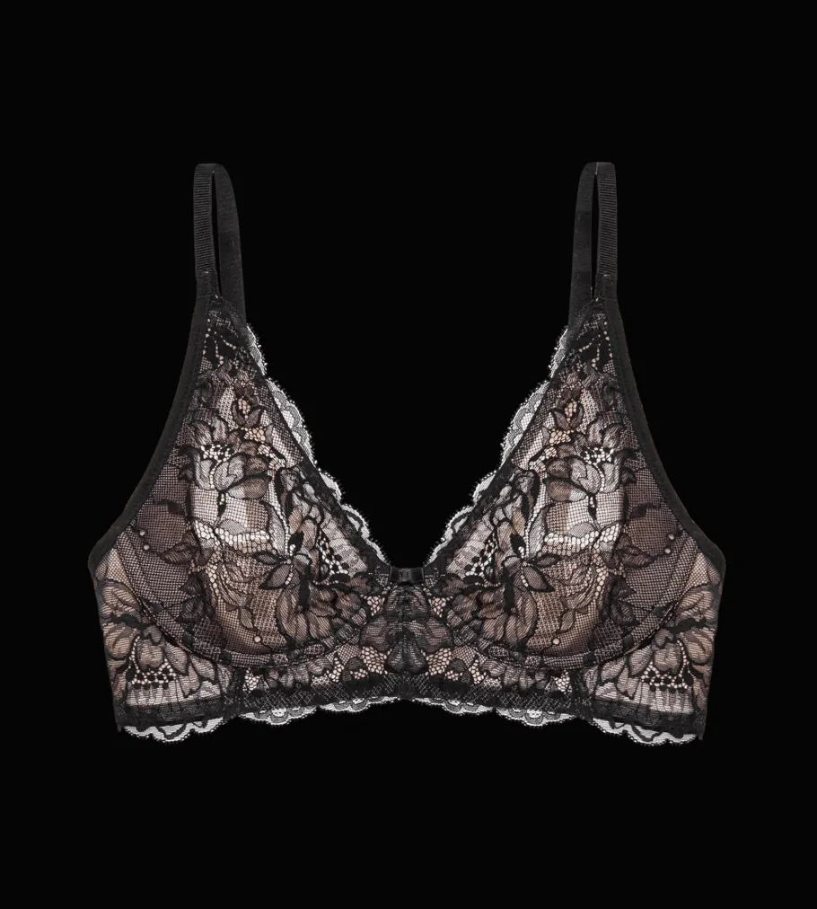 Fuller Cups|Non-wired Bras>Triumph AMOURETTE CHARM Black