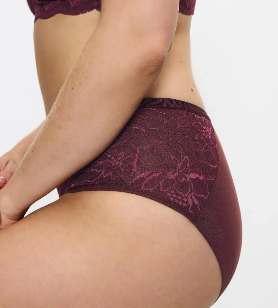 High Waisted|Panty Girdles>Triumph AMOURETTE CHARM Burgundy