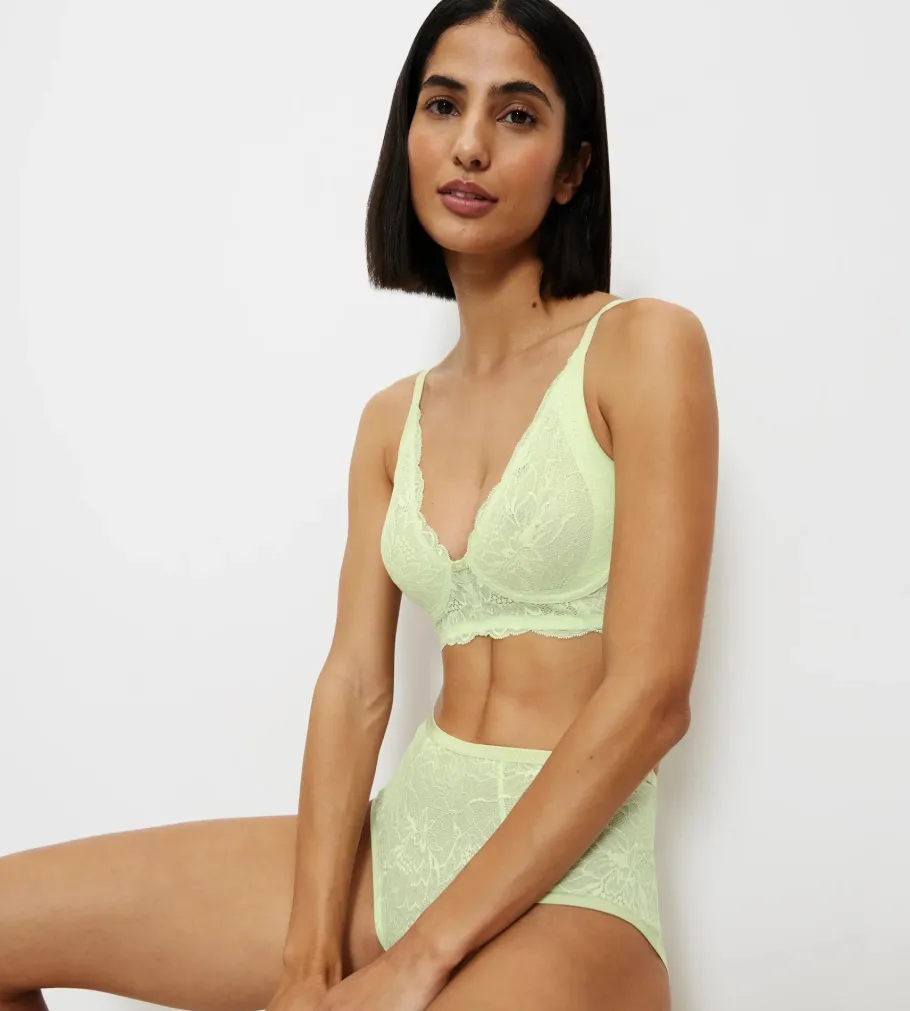 Fuller Cups|Non-wired Bras>Triumph AMOURETTE CHARM Sherbetgreen