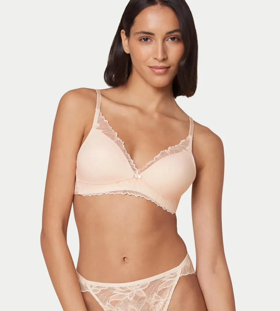 Non-wired Bras|Padded Bras>Triumph AMOURETTE CHARM DELIGHT Freshpowder