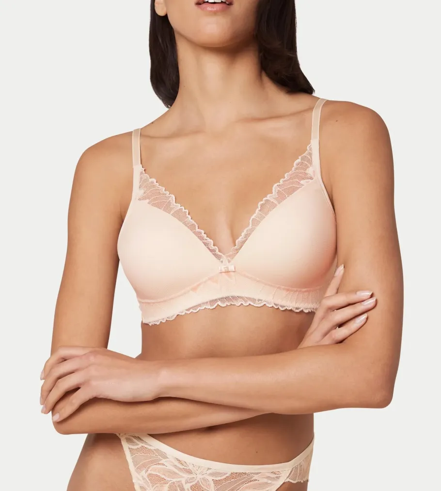 Non-wired Bras|Padded Bras>Triumph AMOURETTE CHARM DELIGHT Freshpowder