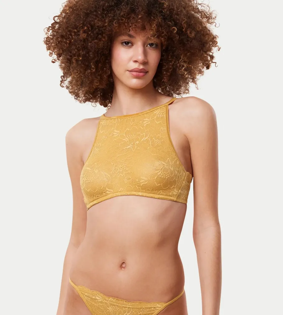 Unpadded Bras>Triumph AMOURETTE CHARM SHIMMER Goldenbiscuit