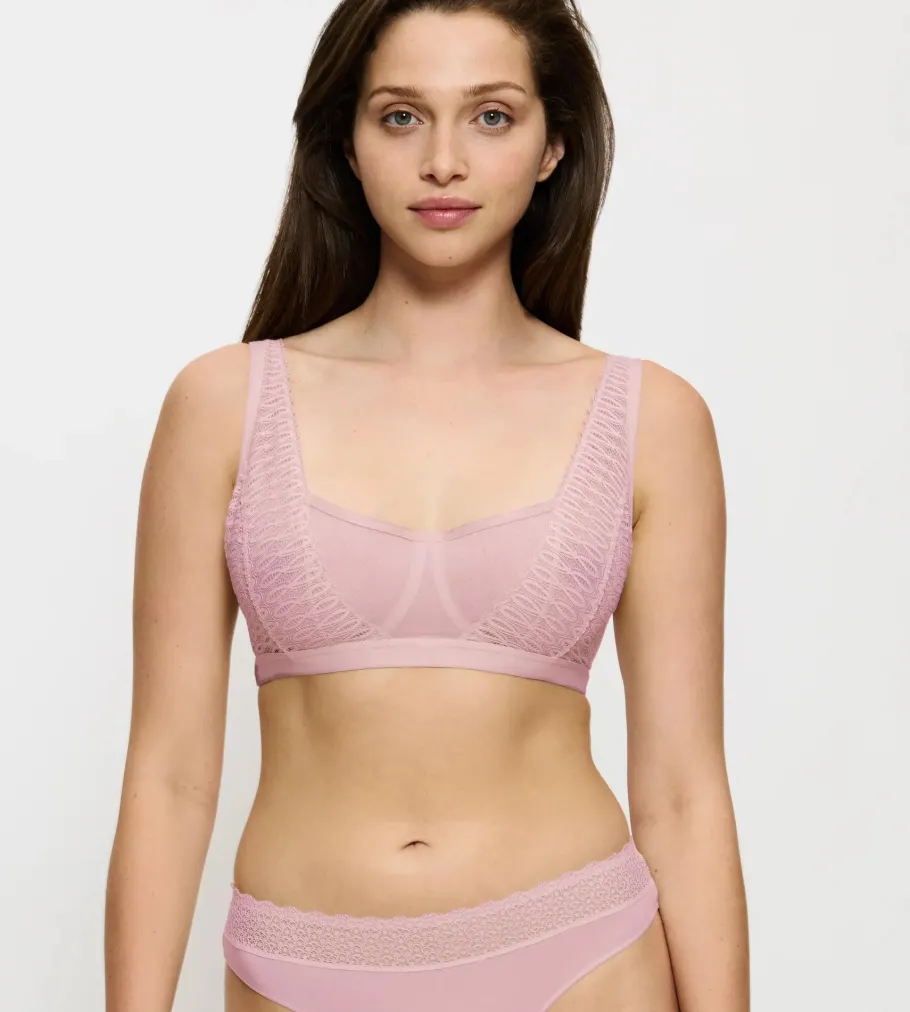 Fuller Cups|Underwired Bras>Triumph AURA SPOTLIGHT Sunrosepink