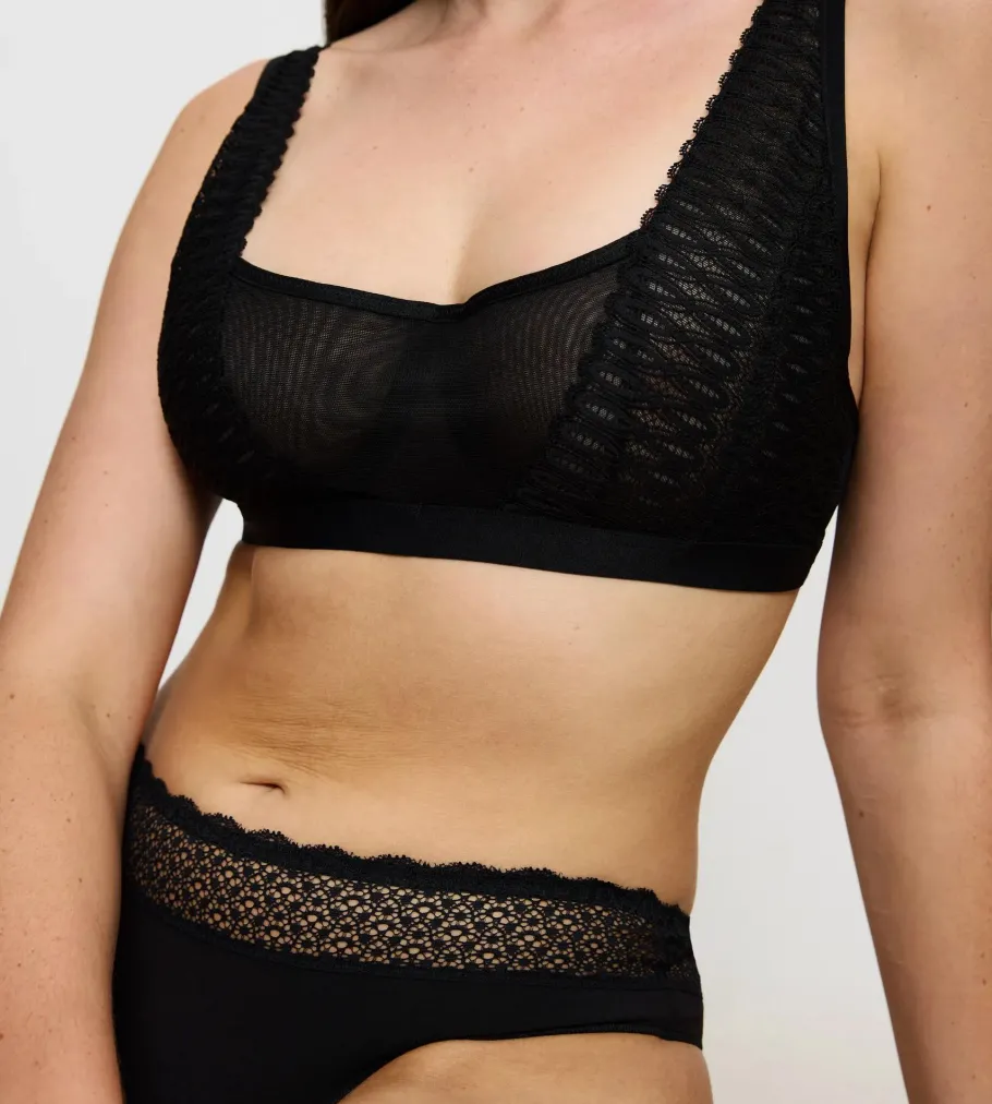Fuller Cups|Underwired Bras>Triumph AURA SPOTLIGHT Black
