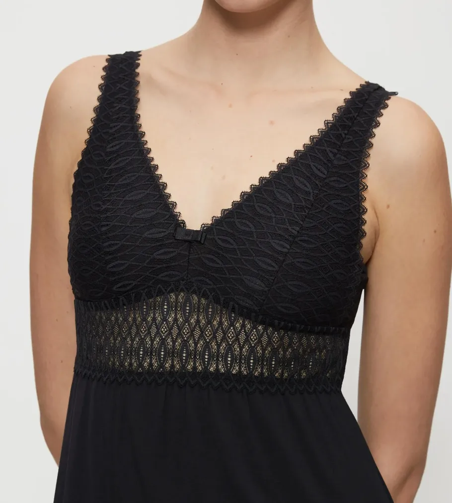 Best Sellers|Nightdresses>Triumph AURA SPOTLIGHT Black