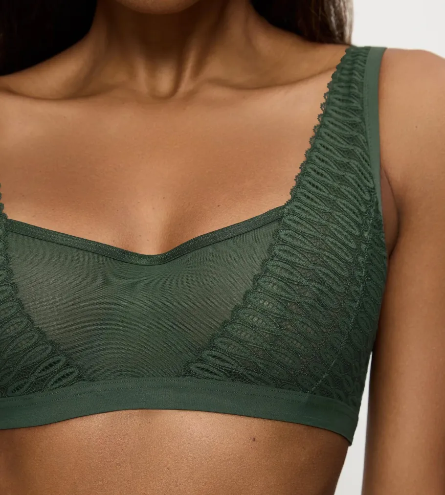 Fuller Cups|Underwired Bras>Triumph AURA SPOTLIGHT Greenkiss