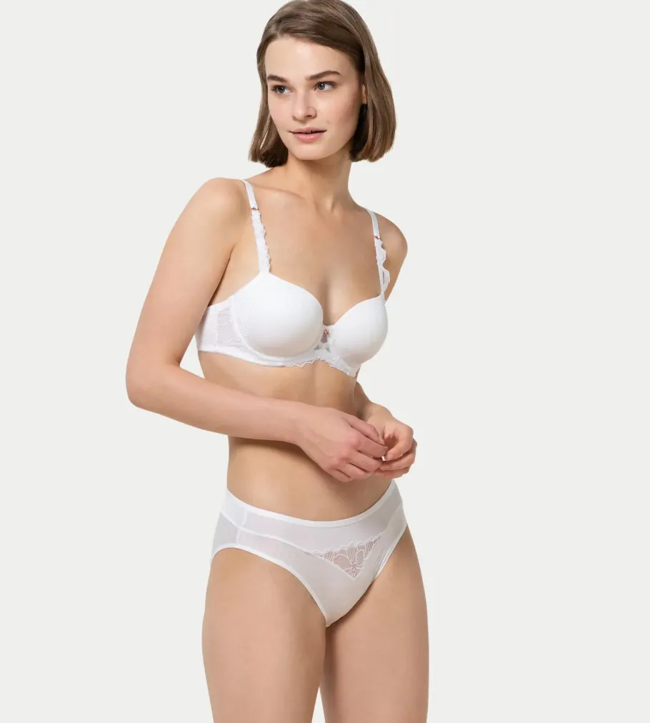 Hipster>Triumph AZALEA FLORALE White