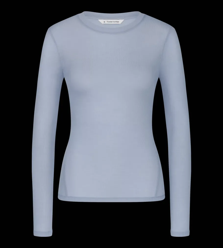 Camisoles, Vests, Tops>Triumph BEAUTY LAYERS Eggshellblue