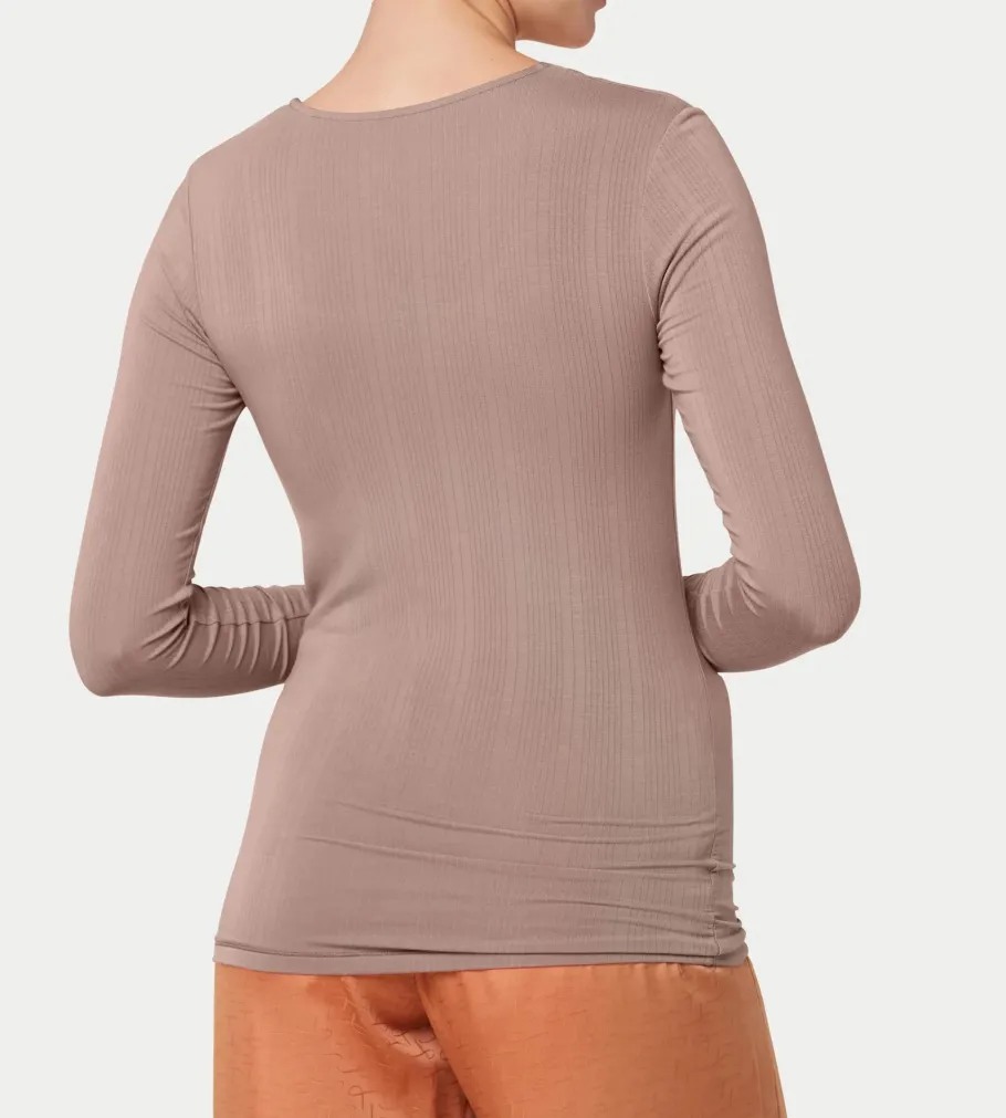Camisoles, Vests, Tops>Triumph BEAUTY LAYERS Chocolatemousse