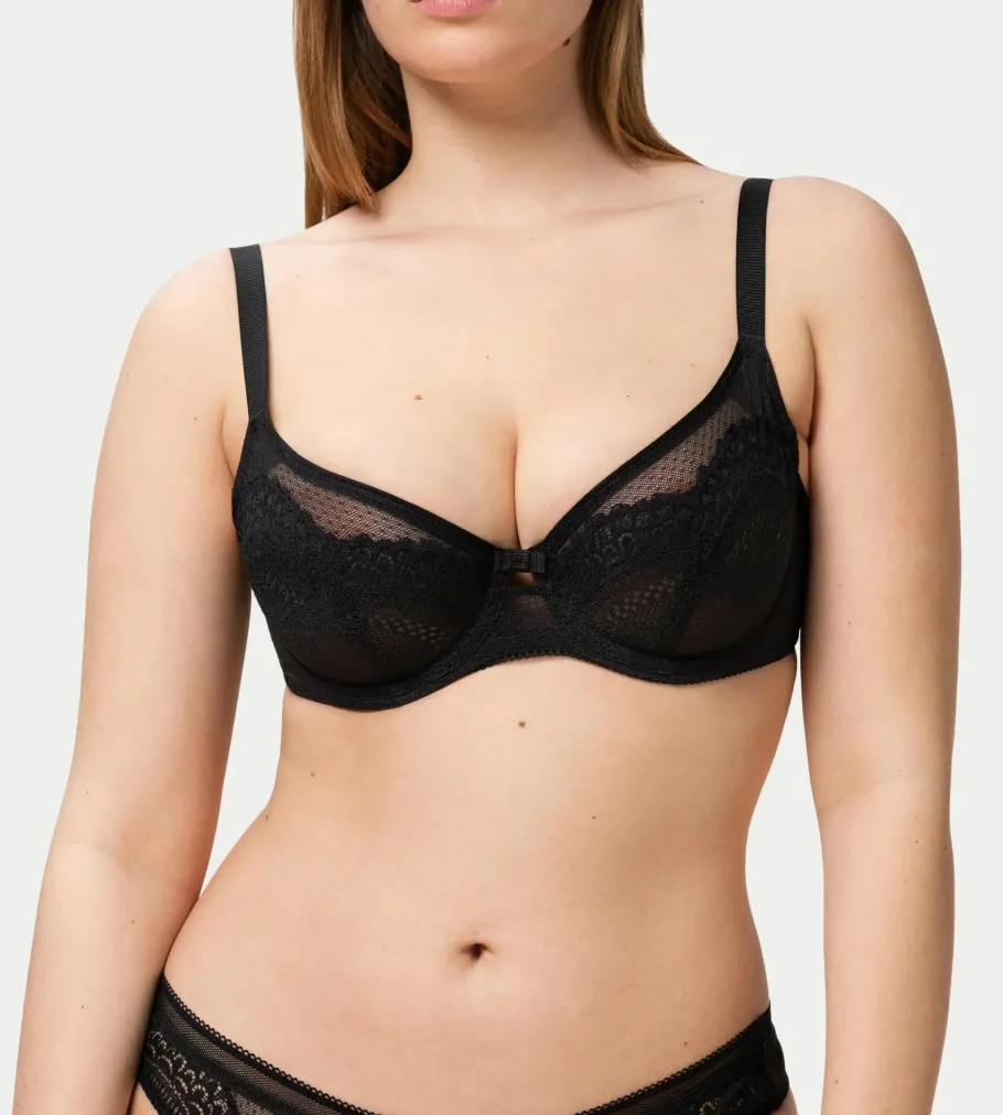 Fuller Cups|Underwired Bras>Triumph BEAUTY-FULL DARLING Black