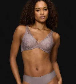 Underwired Bras|Padded Bras>Triumph BODY MAKE-UP ILLUSION LACE PigeonGrey