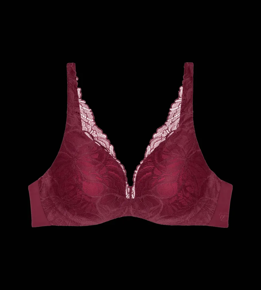 Underwired Bras|Padded Bras>Triumph BODY MAKE-UP ILLUSION LACE Woodrose