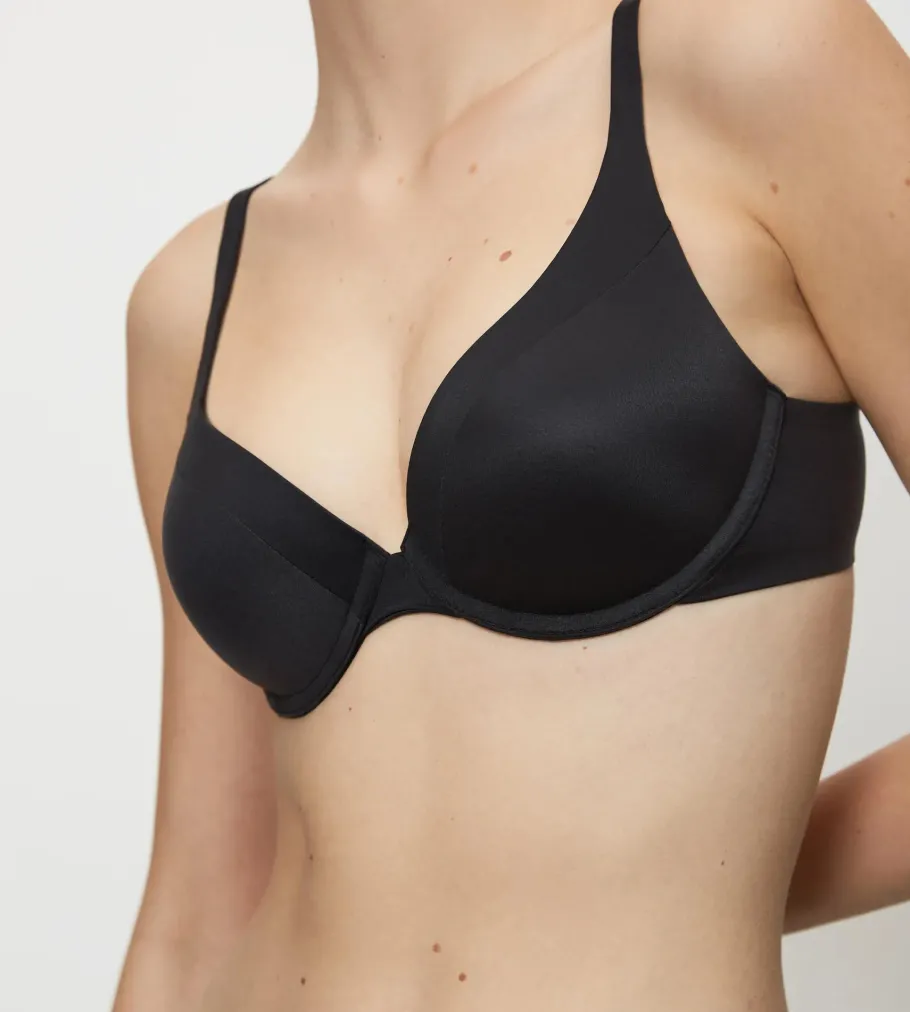 Fuller Cups|Underwired Bras>Triumph BODY MAKE-UP SOFT TOUCH Black