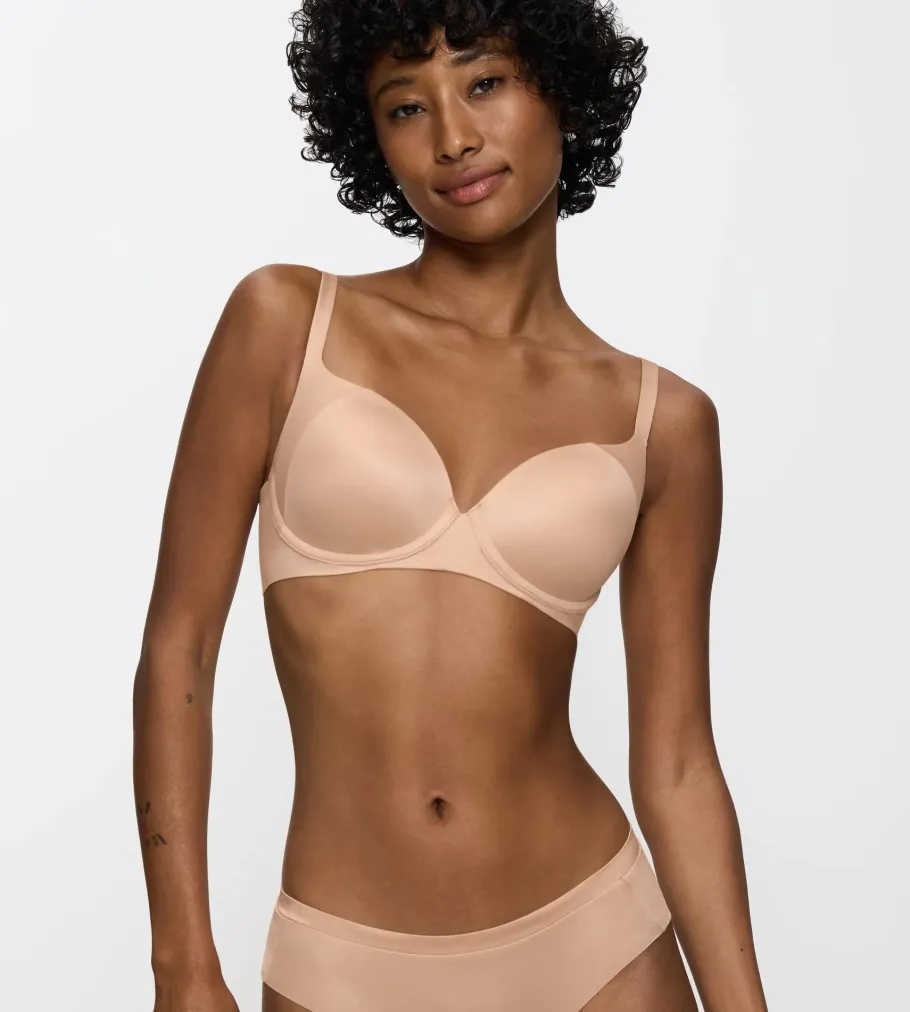Fuller Cups|Underwired Bras>Triumph BODY MAKE-UP SOFT TOUCH NeutralBeige
