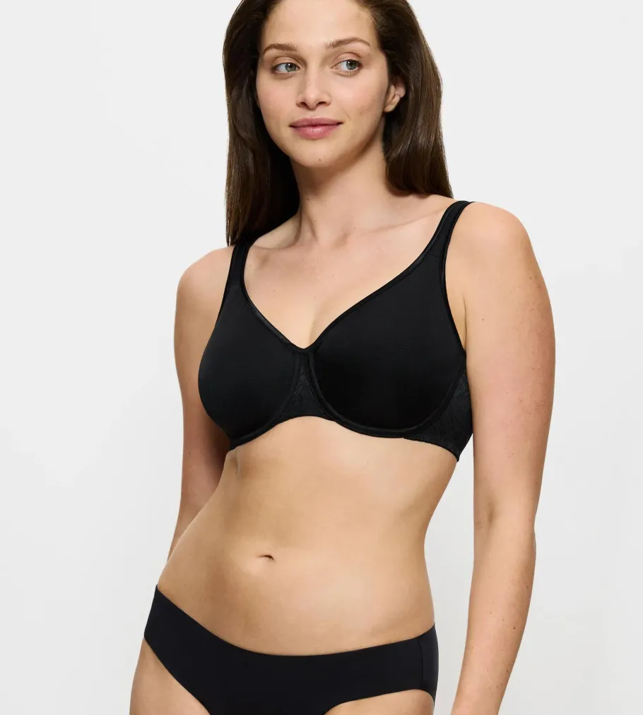 Minimizer Bras|Fuller Cups>Triumph COMFORT MINIMIZER Black
