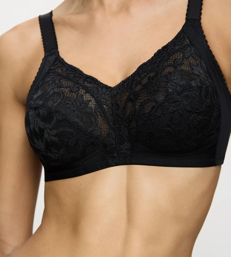 Fuller Cups|Non-wired Bras>Triumph DELICATE DOREEN Black