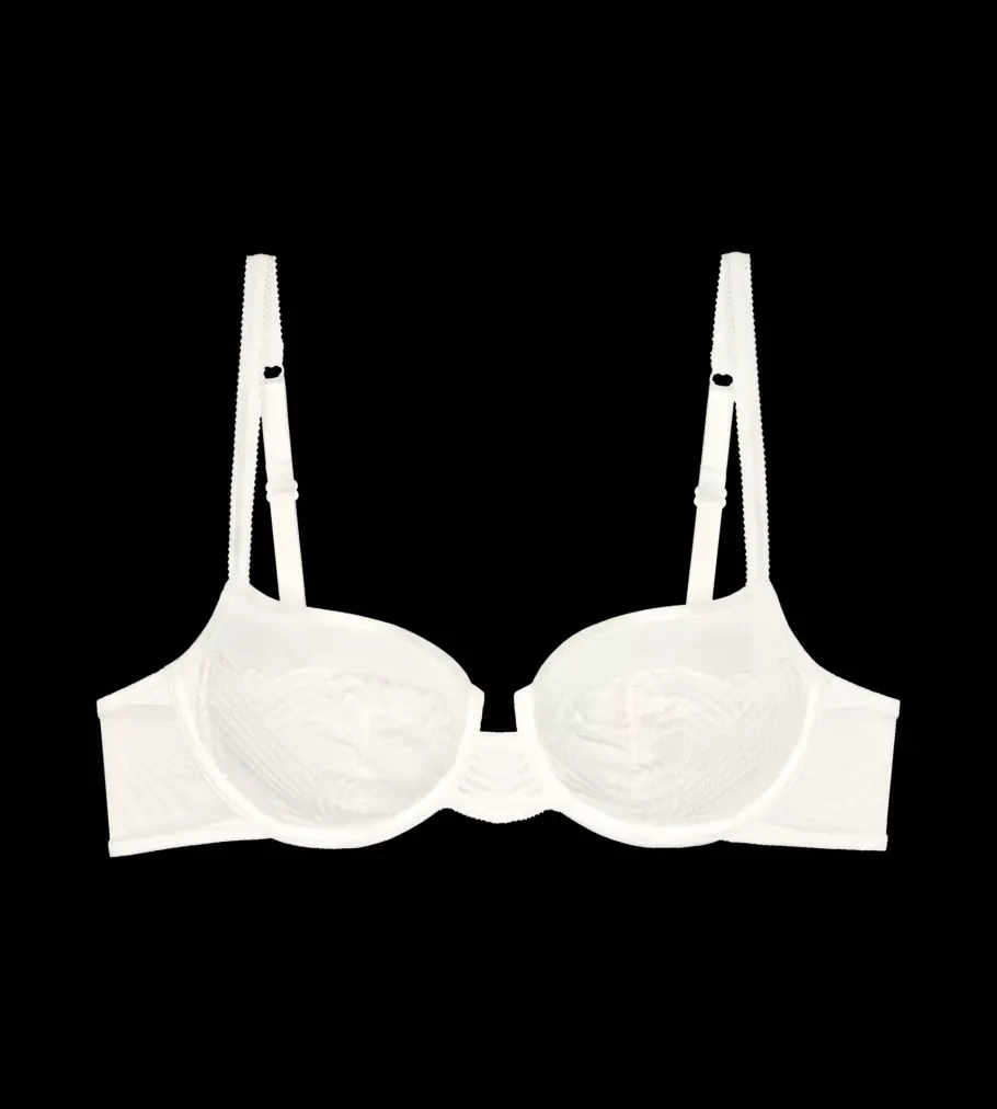Fuller Cups|Underwired Bras>Triumph DELIGHTFUL SPOTLIGHT SilkWhite