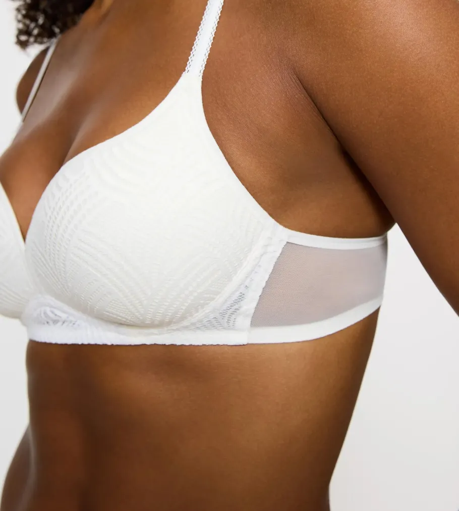 Fuller Cups|Padded Bras>Triumph DELIGHTFUL SPOTLIGHT SilkWhite