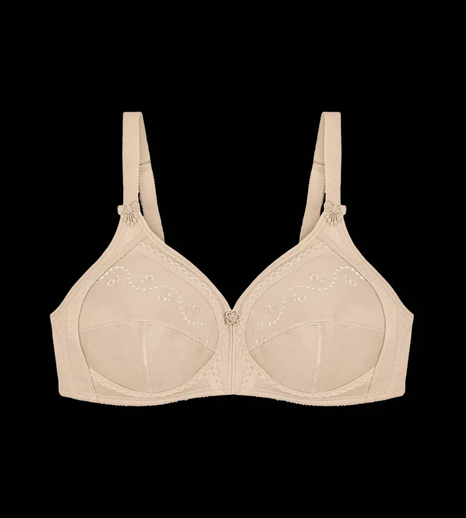 Non-wired Bras|Unpadded Bras>Triumph DOREEN + COTTON 01 Skin