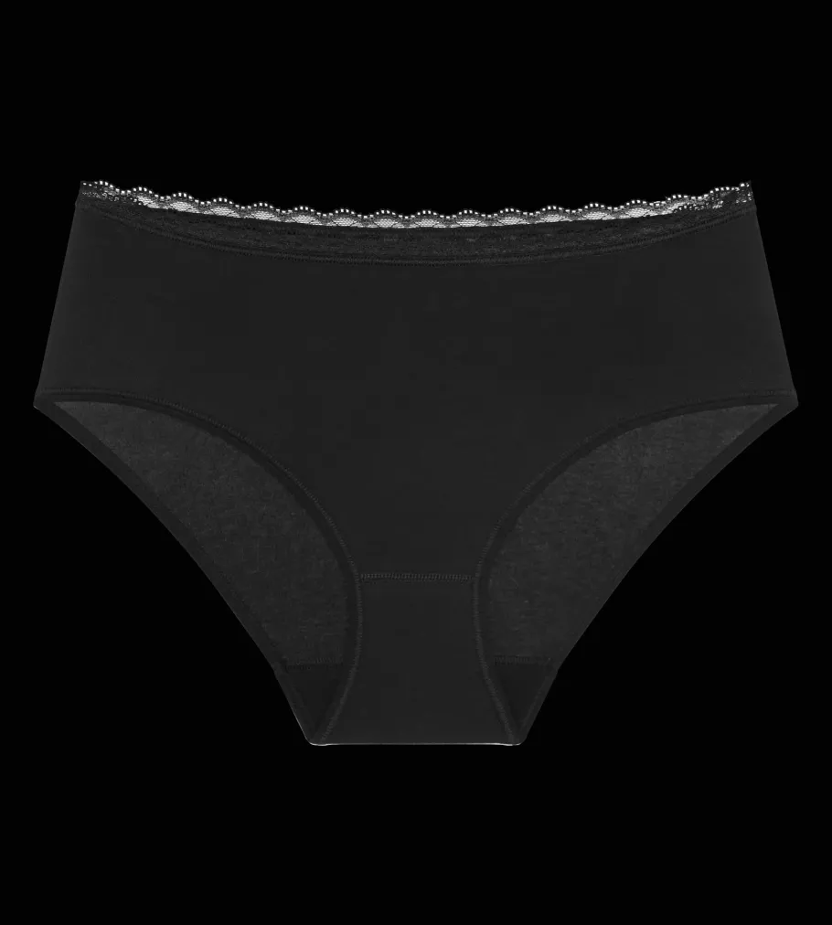 High Waisted>Triumph FEEL OF COTTON Black
