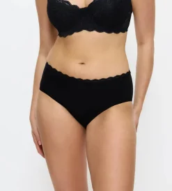 High Waisted>Triumph FEEL OF COTTON Black