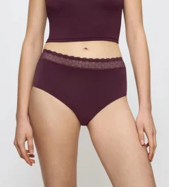 High Waisted>Triumph FEEL OF MODAL Burgundy