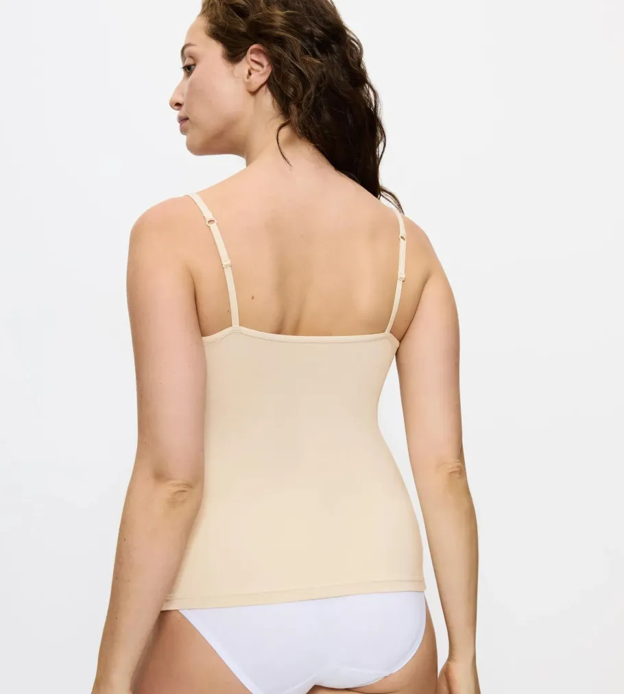 Camisoles, Vests, Tops>Triumph FEEL OF MODAL CreamyDream