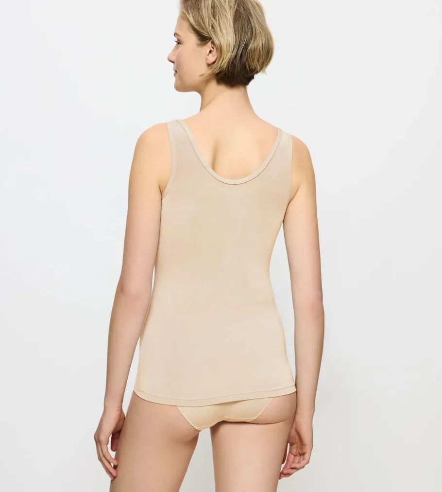 Camisoles, Vests, Tops>Triumph FEEL OF MODAL CreamyDream