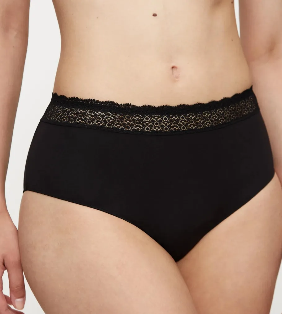 High Waisted>Triumph FEEL OF MODAL Black