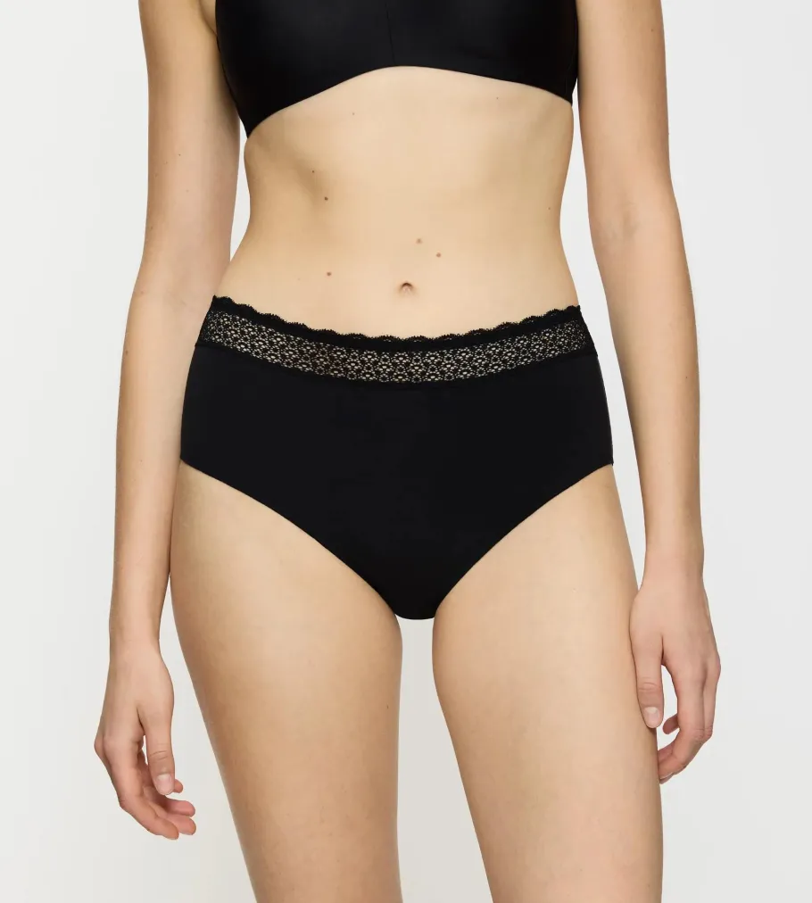 High Waisted>Triumph FEEL OF MODAL Black