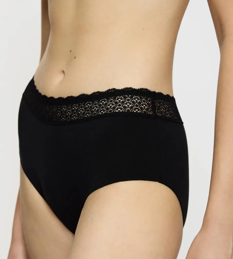 High Waisted>Triumph FEEL OF MODAL Black