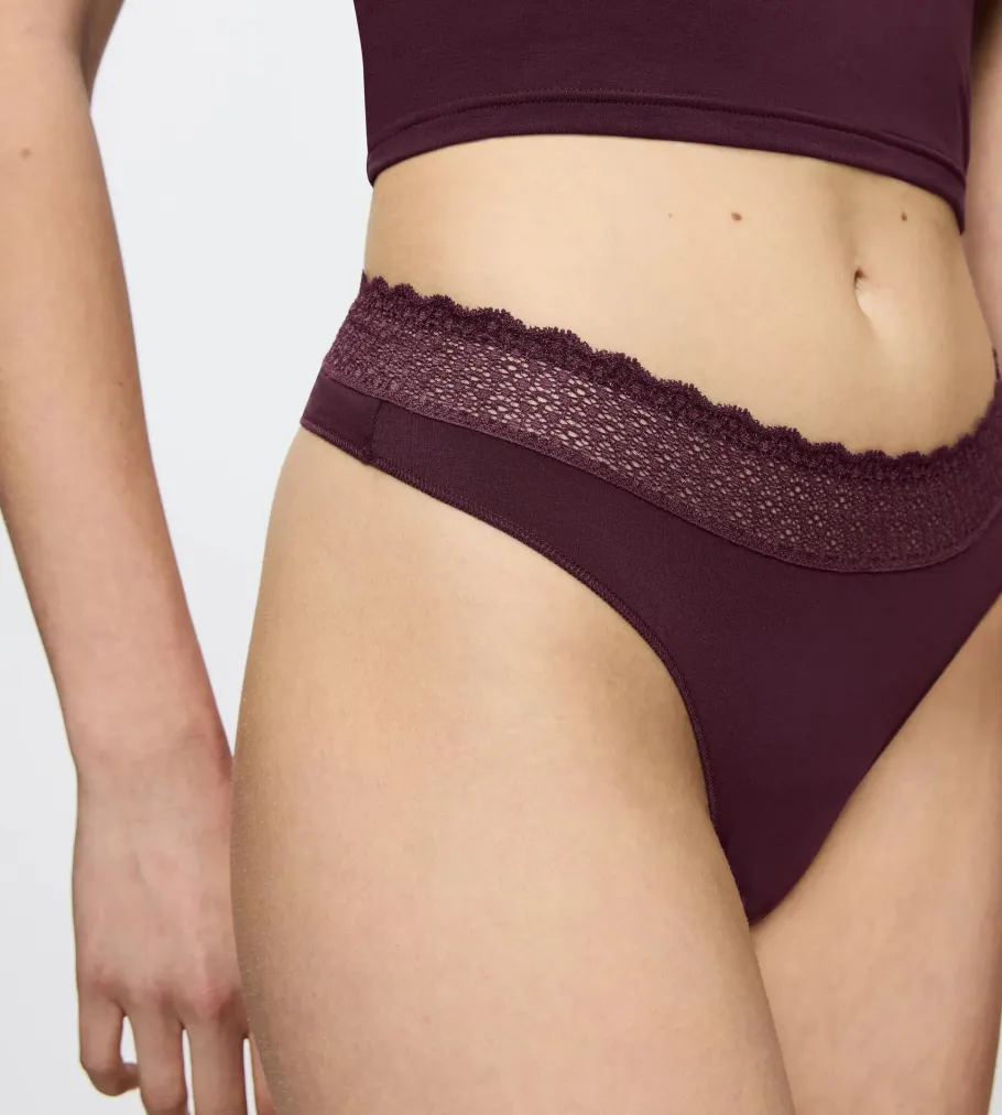 String, Brazilian>Triumph FEEL OF MODAL Burgundy