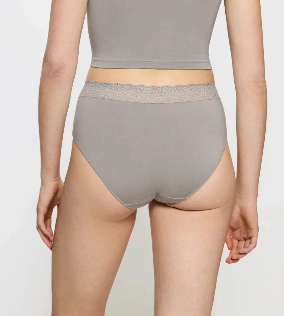 High Waisted>Triumph FEEL OF MODAL Silentgrey