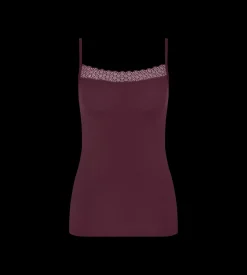 Camisoles, Vests, Tops>Triumph FEEL OF MODAL Burgundy