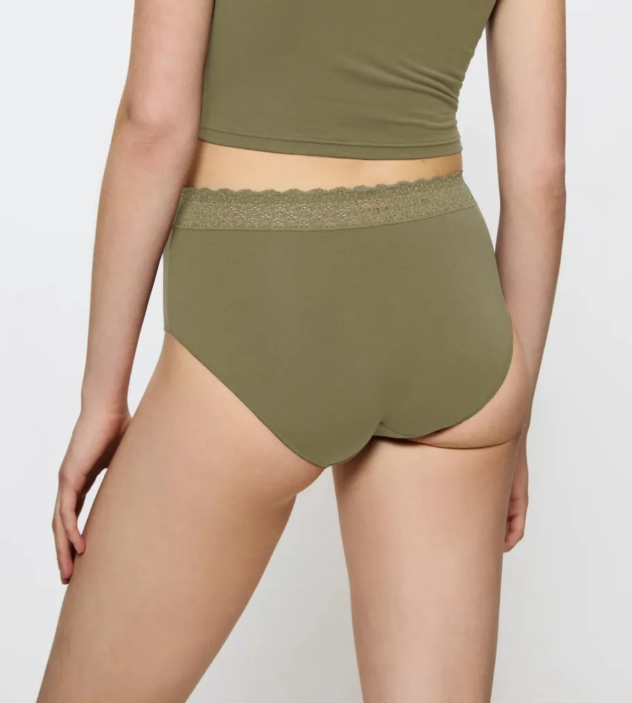 High Waisted>Triumph FEEL OF MODAL MartiniOlive