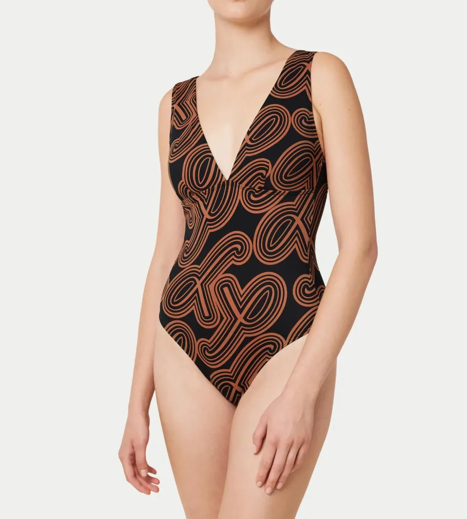 Swimsuits>Triumph FLEX SMART SUMMER Brown-DarkCombination