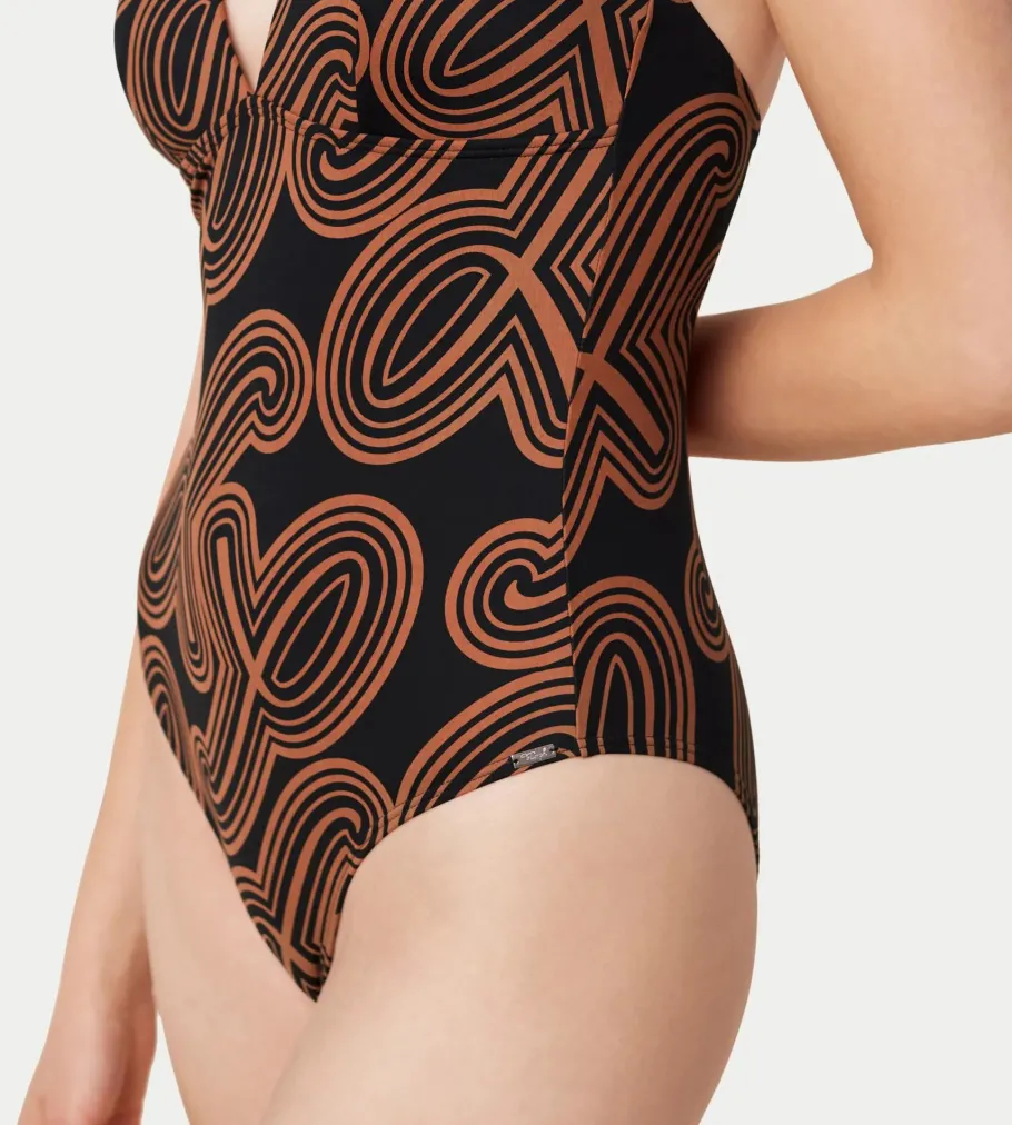 Swimsuits>Triumph FLEX SMART SUMMER Brown-DarkCombination