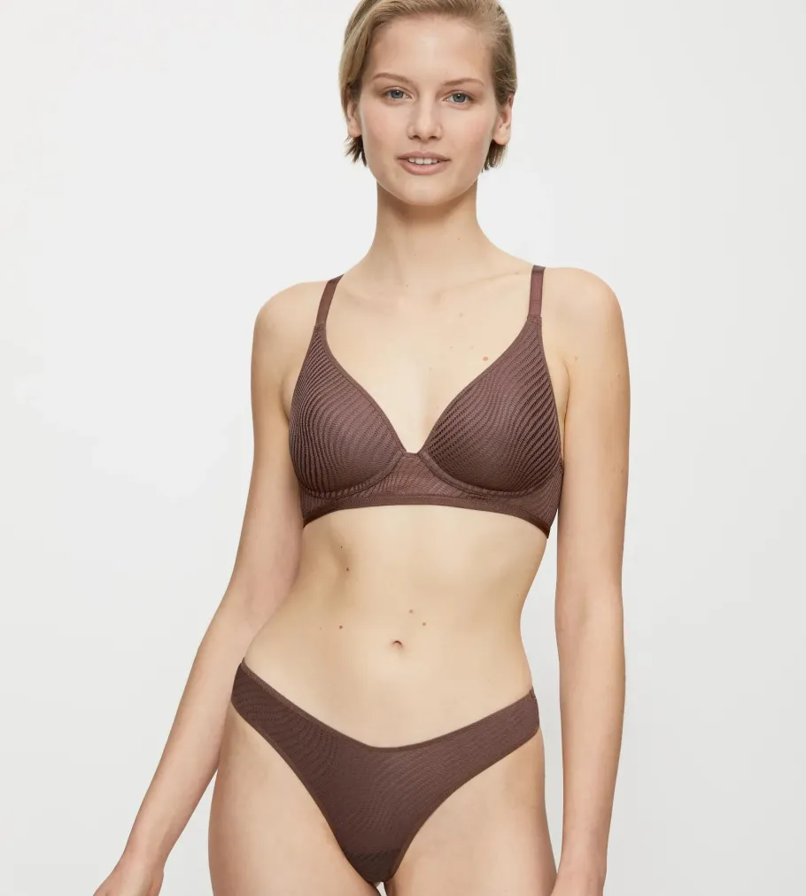 Fuller Cups|Non-wired Bras>Triumph HARMONY SPOTLIGHT CocoaSugar
