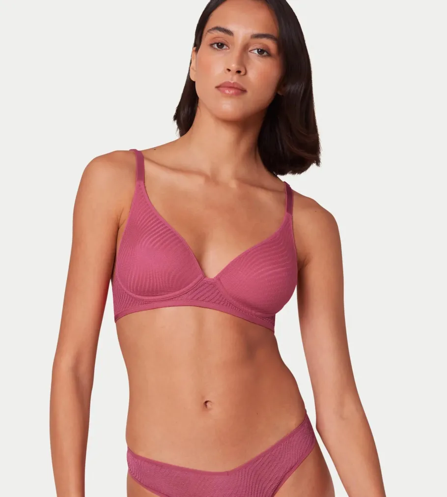 Fuller Cups|Non-wired Bras>Triumph HARMONY SPOTLIGHT Riperaspberry