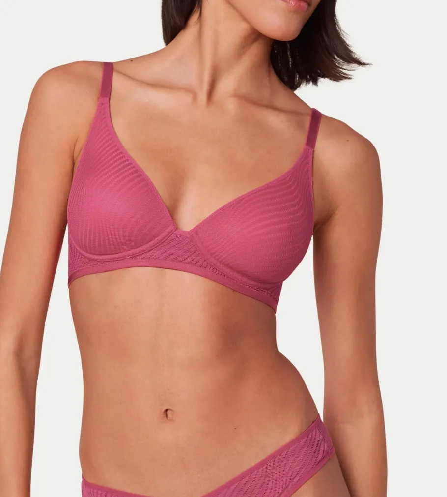 Fuller Cups|Non-wired Bras>Triumph HARMONY SPOTLIGHT Riperaspberry